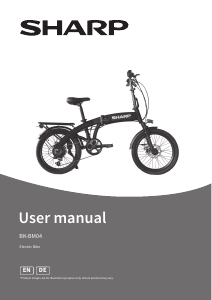 Bedienungsanleitung Sharp BK-BM04-EB Elektrofahrrad