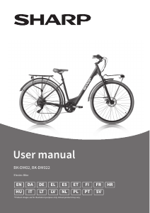 Mode d’emploi Sharp BK-DM02-EB Vélo électrique