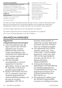 Handleiding Smeg SBC4604WNR Blast chiller