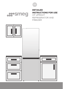 Bruksanvisning Smeg FC20XDNEUK Kyl-frys