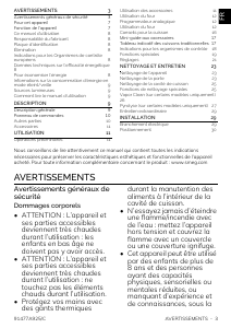 Mode d’emploi Smeg SFP61TB3FR Four