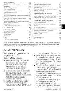 Manual de uso Smeg C92IPMB2 Cocina