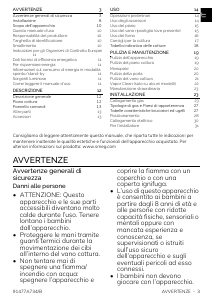 Manuale Smeg B91GMX2 Cucina