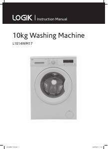 Manual Logik L1014WM17 Washing Machine