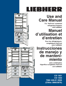 Manual Liebherr CS 1301 Fridge-Freezer