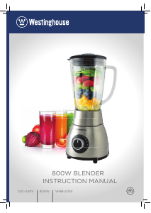 Handleiding Westinghouse WHBL01SS Blender