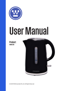 Manual Westinghouse WHKE12K Kettle