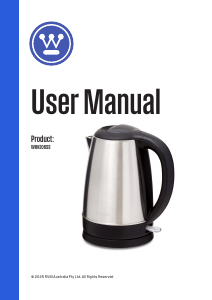 Manual Westinghouse WHKE06SS Kettle
