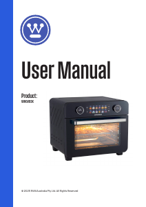 Manual Westinghouse WHOV03K Oven