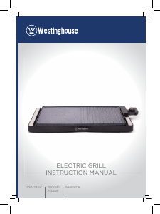 Handleiding Westinghouse WHEG01K Bakplaat