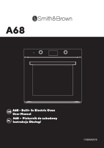 Instrukcja Smith&Brown A68-SF3(DDT) Piekarnik