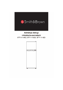 Instrukcja Smith&Brown SFTF-111-WE3 Lodówko-zamrażarka