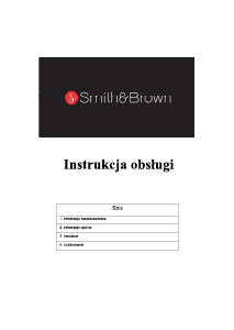 Instrukcja Smith&Brown SZCF-202-BE3 Zamrażarka
