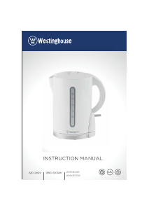 Manual Westinghouse WHKE03W Kettle