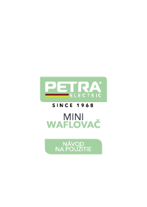 Návod Petra PT4214 Vaflovač
