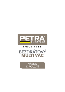 Návod Petra PF0776 Vysávač