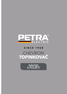 Návod Petra PT3860 Toastovač