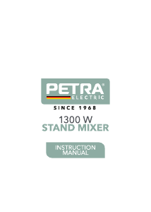 Handleiding Petra PT5234 Standmixer