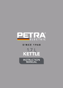 Handleiding Petra PT5031 Waterkoker