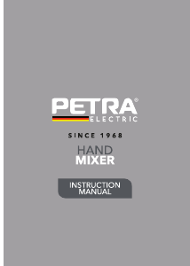 Handleiding Petra PT5250 Handmixer