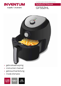 Manual Inventum GF552HL Deep Fryer