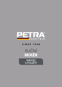 Návod Petra PT5512 Ručný šľahač
