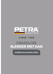 Handleiding Petra PT5393 Staafmixer