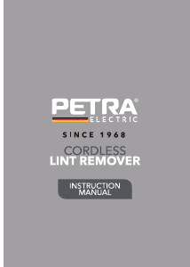 Manual Petra PF0103 Fabric Shaver