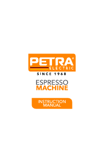 Handleiding Petra PT5240 Espresso-apparaat