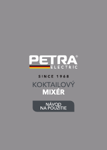 Návod Petra PT5619 Miešač nápojov