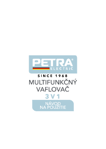 Návod Petra PT4943 Kontaktný gril