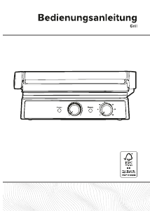Bedienungsanleitung Petra PT6234 Kontaktgrill