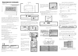 Manuale IMIT 578012 Duo screen Termostato