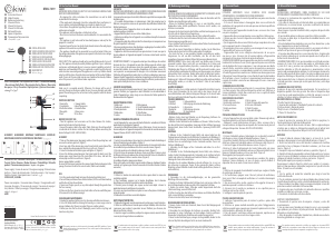 Manual de uso Kiwi KFAN-7419 Ventilador