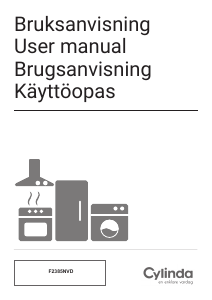 Käyttöohje Cylinda F 2385NVD Pakastin
