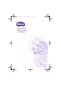 Manual BenQ AC100 Digital Camera