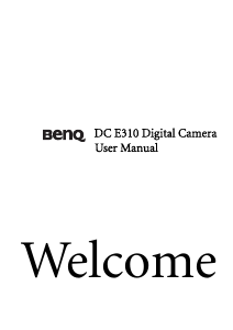 Bruksanvisning BenQ DC E310 Digitalkamera
