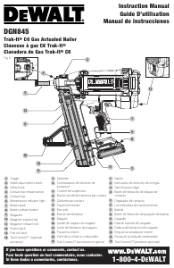 Handleiding DeWalt DGN845B Spijkerpistool