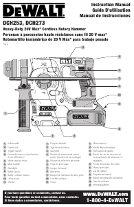 Mode d’emploi DeWalt DCH273H1 Perforateur