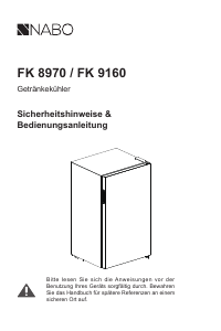 Bruksanvisning NABO FK 9160 Kylskåp