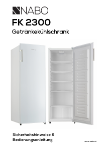 Bedienungsanleitung NABO FK 2300 Kühlschrank