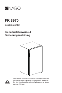 Bedienungsanleitung NABO FK 8970 Kühlschrank