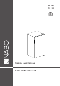 Bruksanvisning NABO FK 8950 Kylskåp