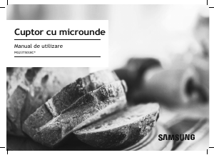 Manual Samsung MG23T5018CP/ET Cuptor cu microunde