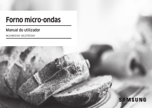 Manual Samsung MG22M8254AK Micro-onda
