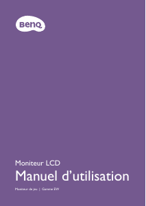 Mode d’emploi BenQ EW2880U Moniteur LCD