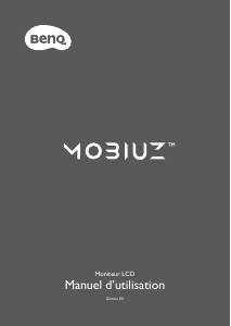 Mode d’emploi BenQ EX2710 Moniteur LCD