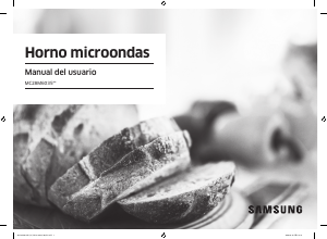 Manual de uso Samsung MC28M6035KK/EC Microondas