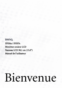 Mode d’emploi BenQ FP556S Moniteur LCD