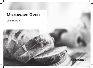 Bruksanvisning Samsung MS14K6000AS/AA Mikrovågsugn